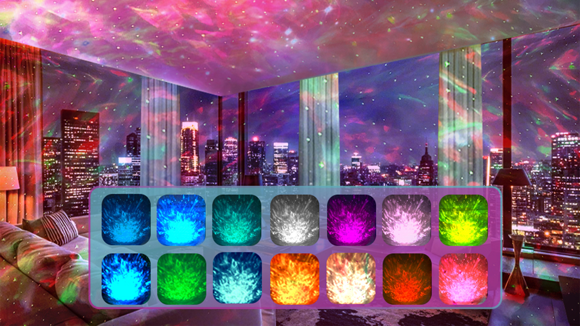 Amazon.com: XQBX Dinosaur Egg Galaxy Projector an Aurora Projector